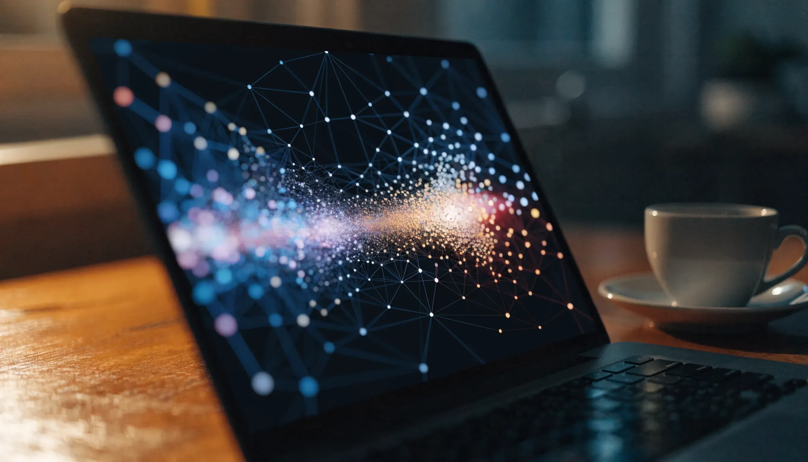 Best AI tools for review paper writing — mapping linked research papers on a laptop